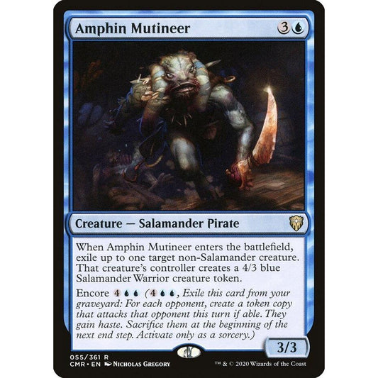 Image for Amphin Mutineer (55) (CMR) - Magic: The Gathering