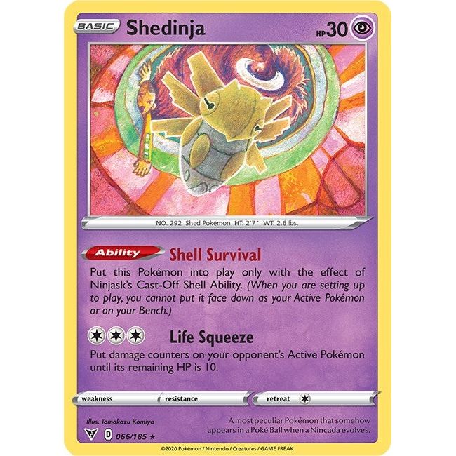 Image for Shedinja (066/185) (SWSH04) - Pokemon
