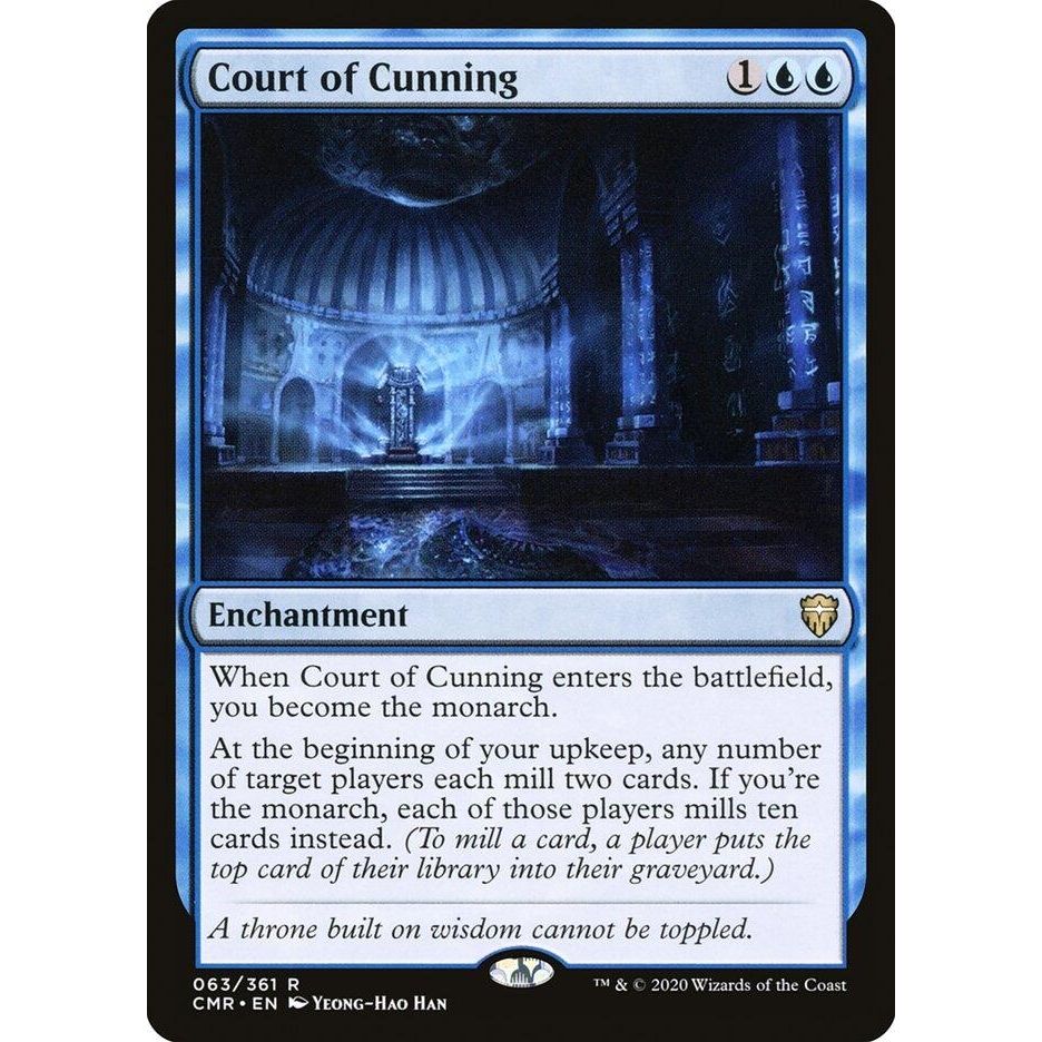 Image for Court of Cunning (63) (CMR) - Magic: The Gathering