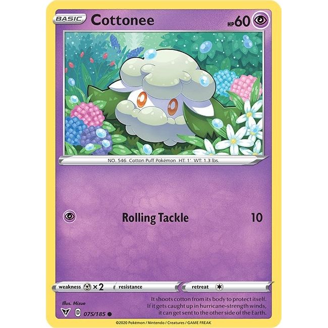 Image for Cottonee (075/185) (SWSH04) - Pokemon