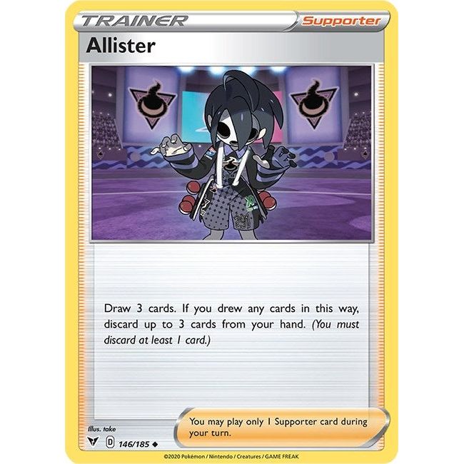 Image for Allister (146/185) (SWSH04) - Pokemon