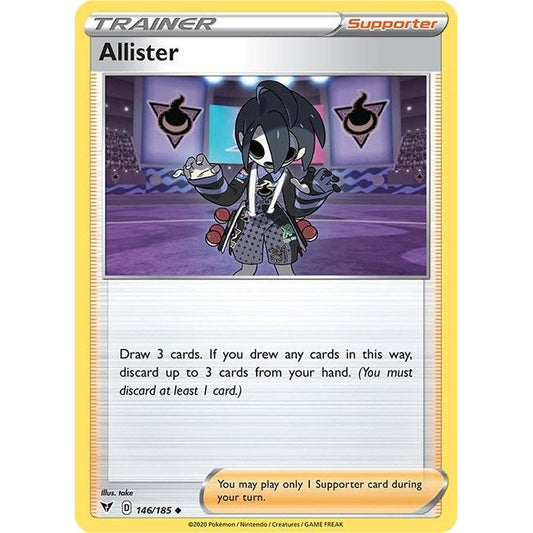Image for Allister (146/185) (SWSH04) - Pokemon