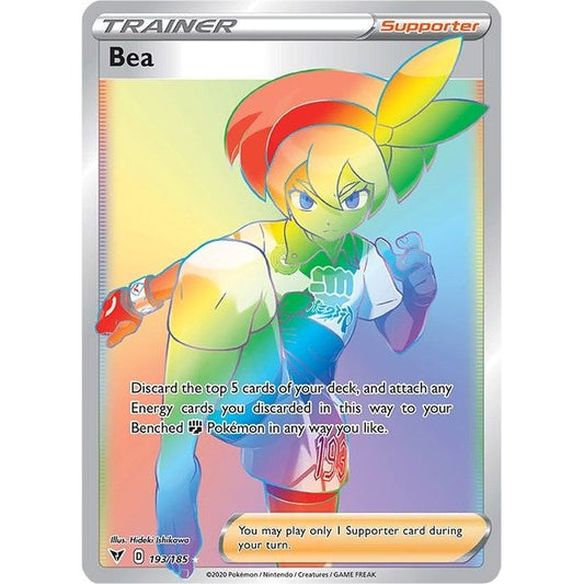 Image for Bea (Secret) (193/185) (SWSH04) - Pokemon