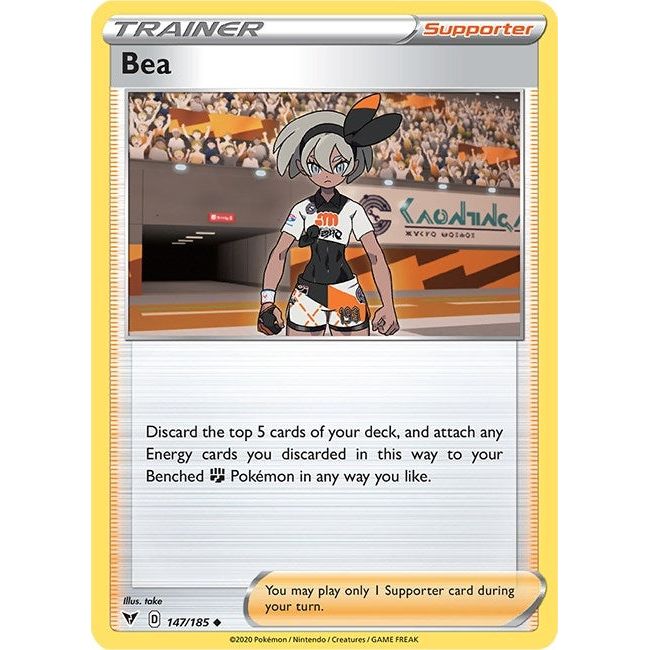 Image for Bea (147/185) (SWSH04) - Pokemon