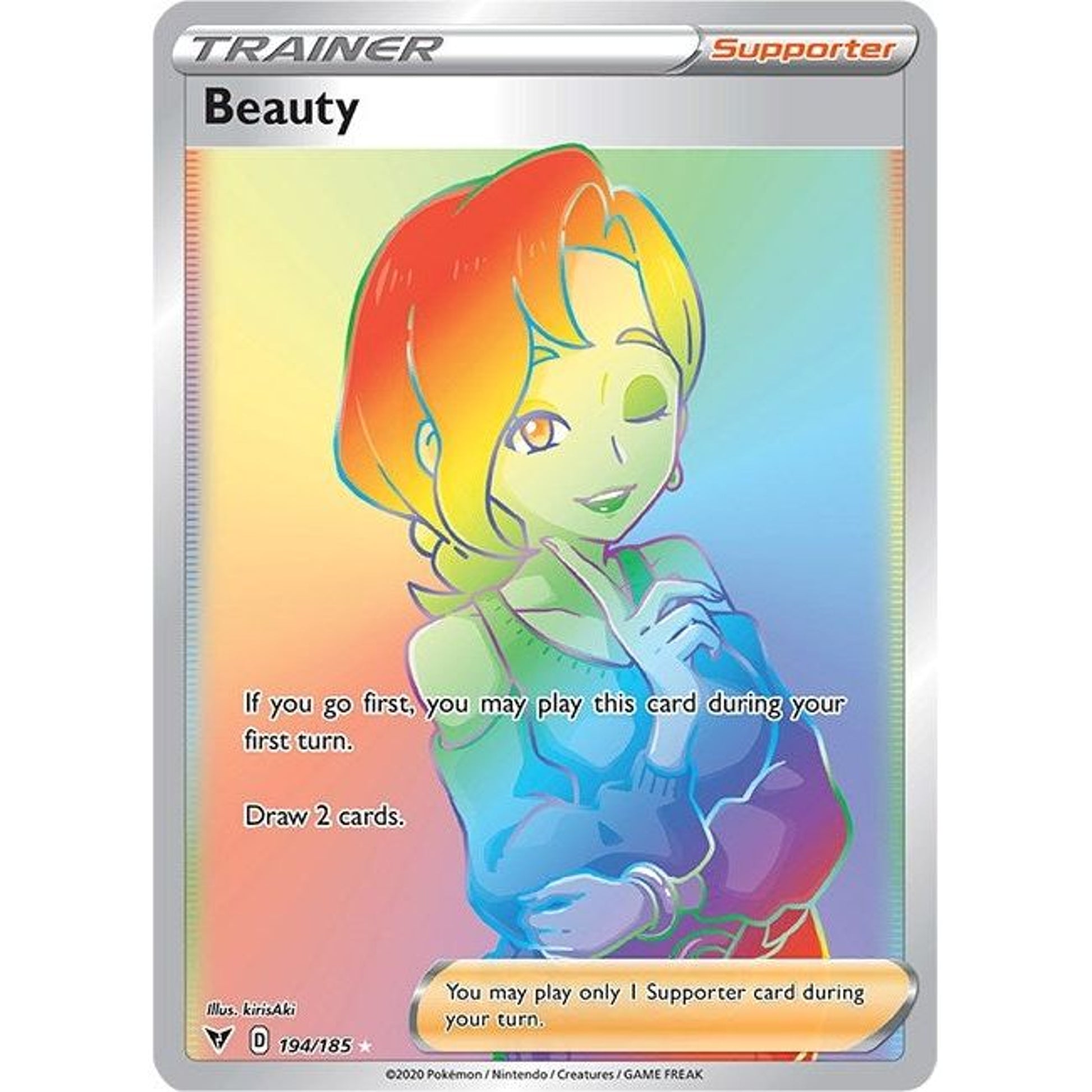 Image for Beauty (Secret) (194/185) (SWSH04) - Pokemon