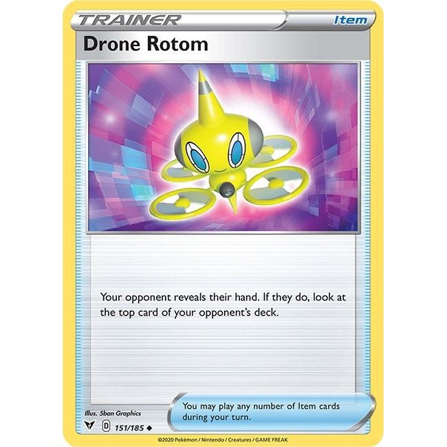 Image for Drone Rotom (151/185) (SWSH04) - Pokemon