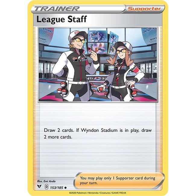 Image for League Staff (153/185) (SWSH04) - Pokemon