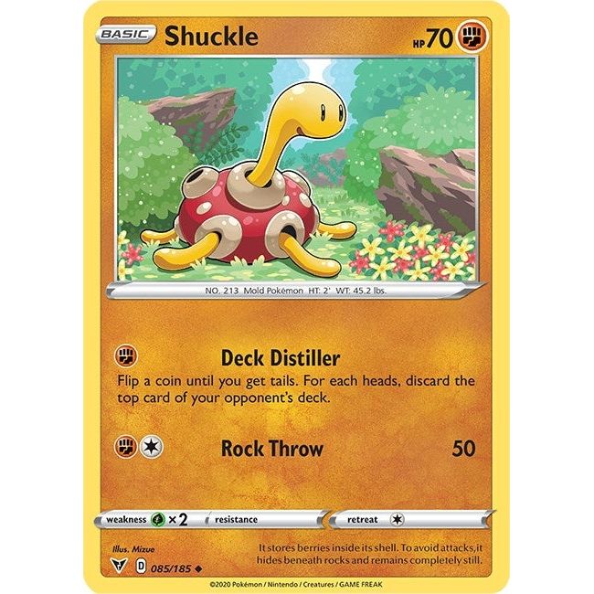 Image for Shuckle (085/185) (SWSH04) - Pokemon