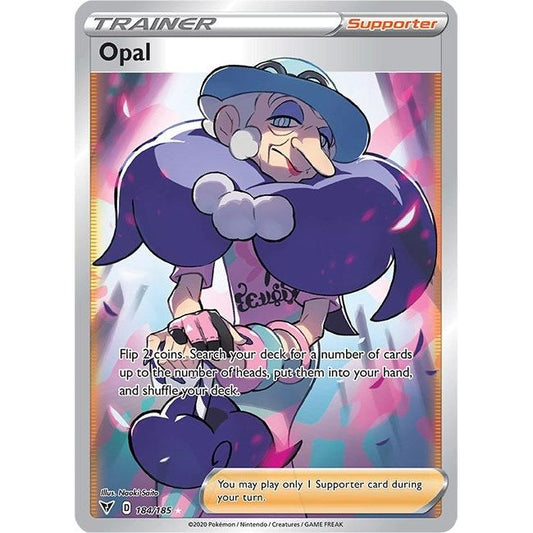 Image for Opal (Full Art) (184/185) (SWSH04) - Pokemon