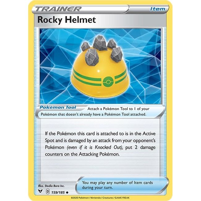 Image for Rocky Helmet (159/185) (SWSH04) - Pokemon