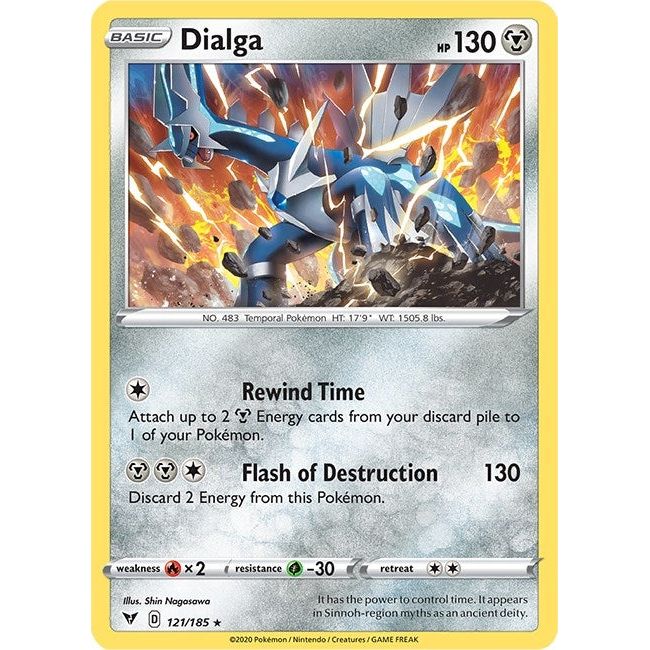 Image for Dialga (121/185) (SWSH04) - Pokemon