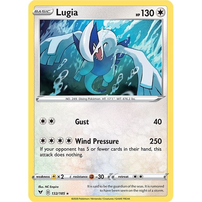 Image for Lugia (132/185) (SWSH04) - Pokemon