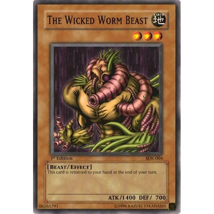 Image for The Wicked Worm Beast (SDK-004) (SDK) - YuGiOh