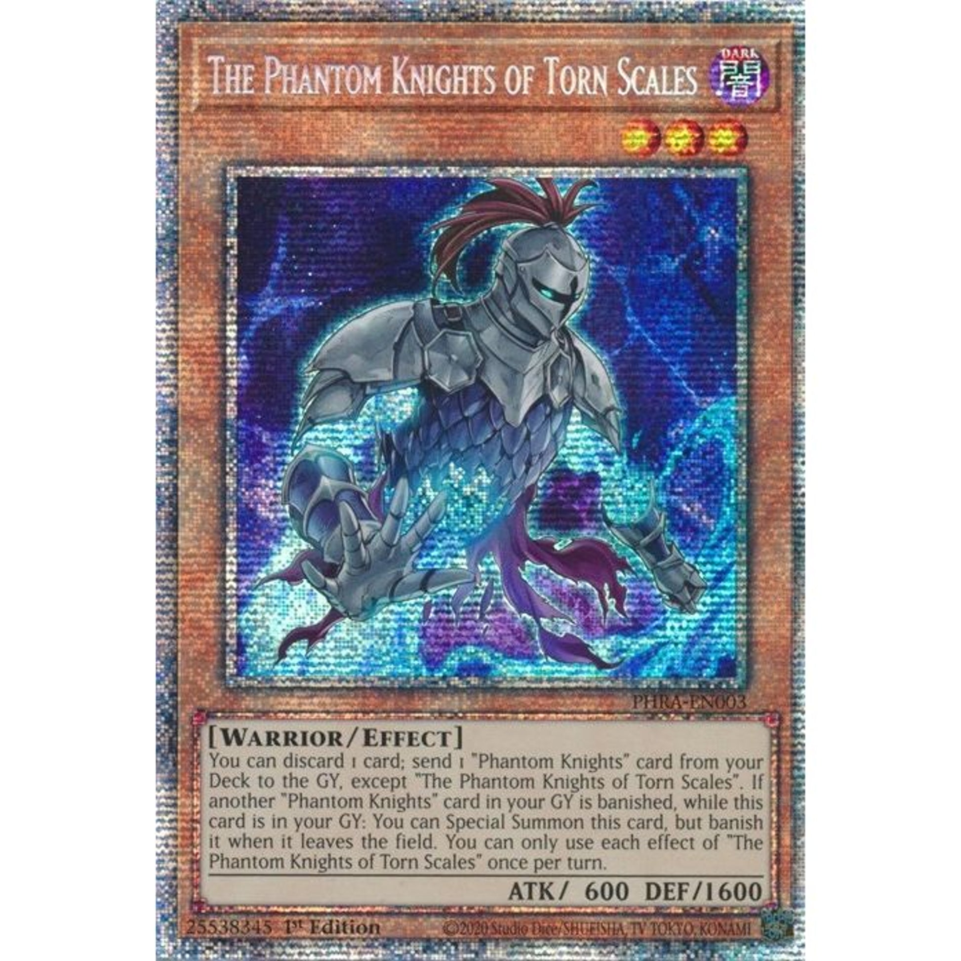 Image for The Phantom Knights of Torn Scales (Starlight Rare) (PHRA-EN003) (PHRA) - YuGiOh