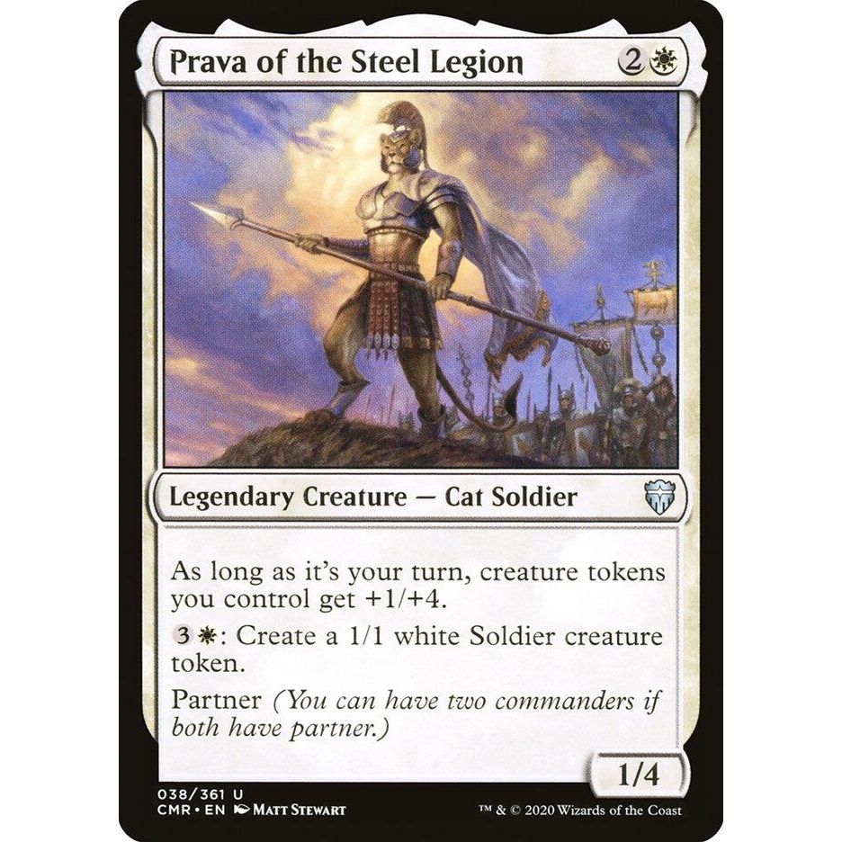Image for Prava of the Steel Legion (38) (CMR) - Magic: The Gathering
