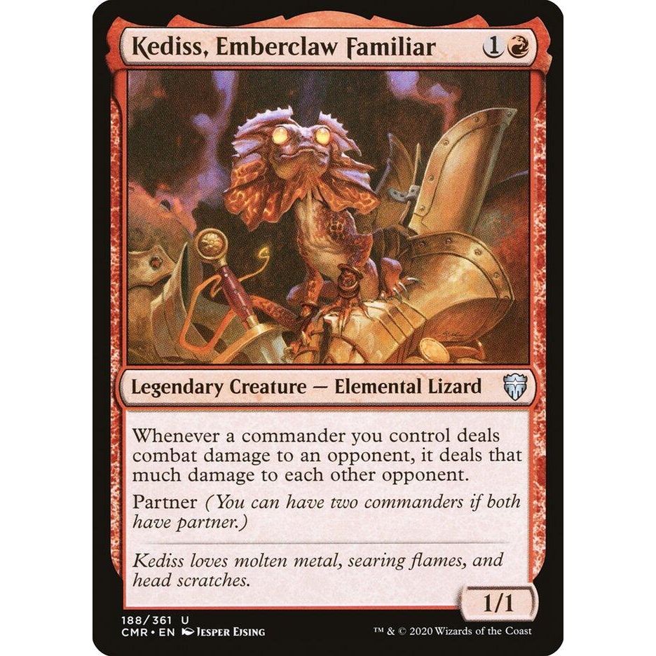 Image for Kediss, Emberclaw Familiar (188) (CMR) - Magic: The Gathering