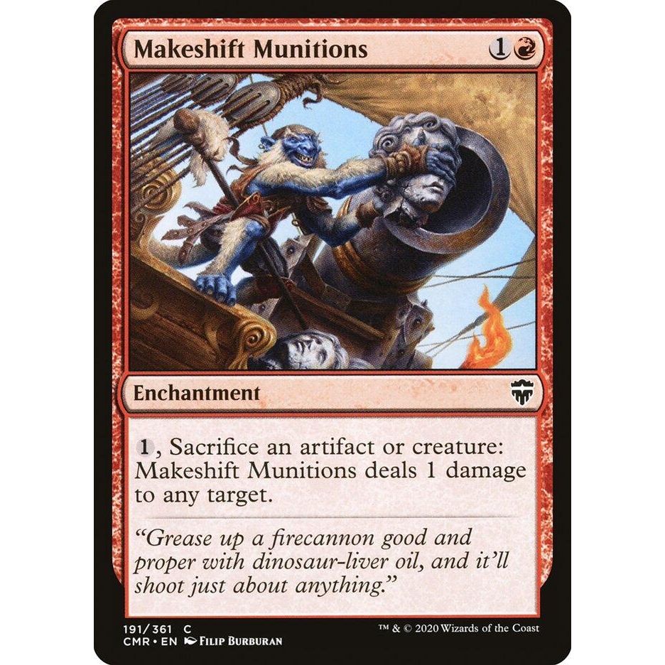 Image for Makeshift Munitions (191) (CMR) - Magic: The Gathering