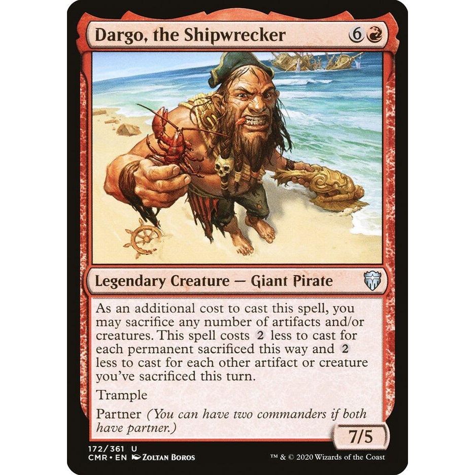 Image for Dargo, the Shipwrecker (172) (CMR) - Magic: The Gathering