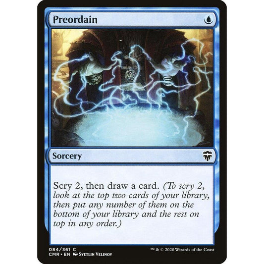 Image for Preordain (84) (CMR) - Magic: The Gathering
