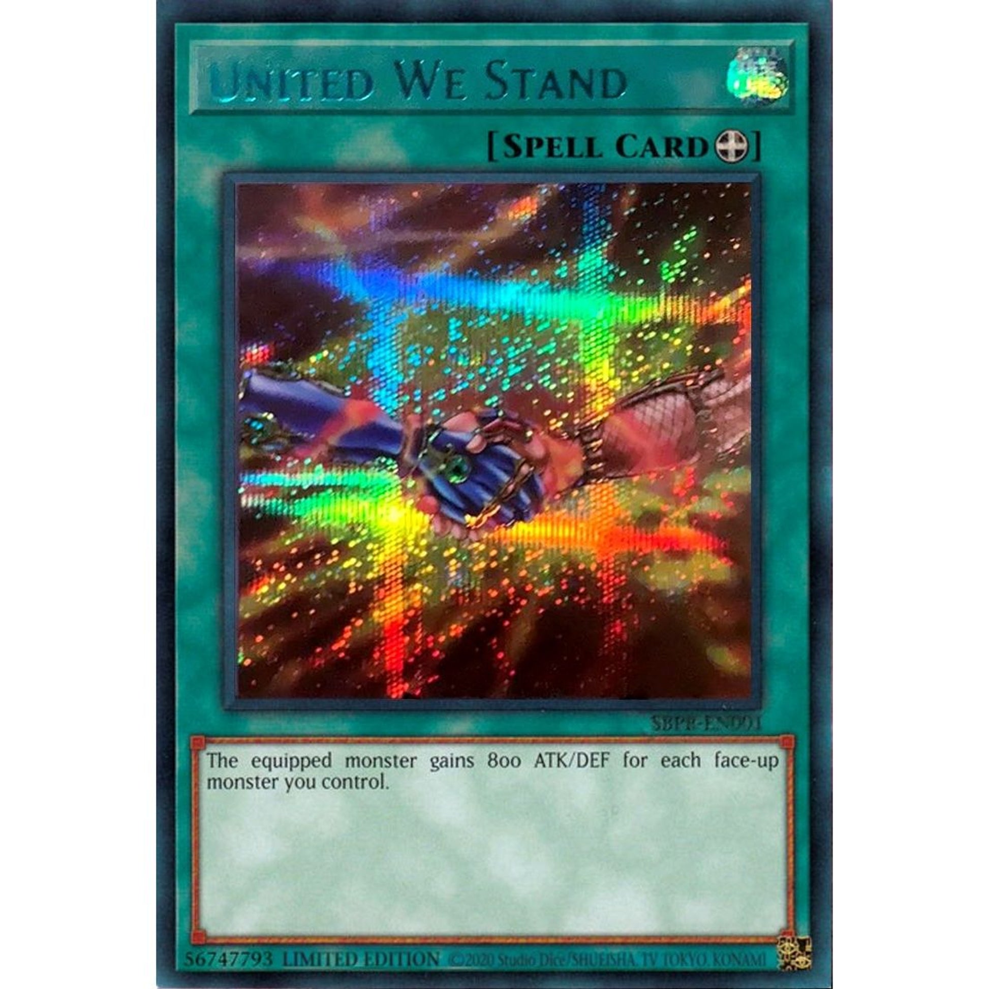 Image for United We Stand (Blue) (SBPR-EN001) (MISC) - YuGiOh