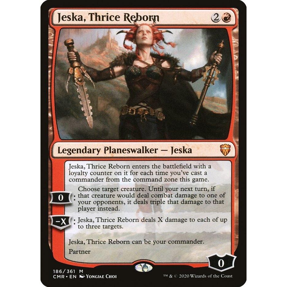 Image for Jeska, Thrice Reborn (186) (CMR) - Magic: The Gathering