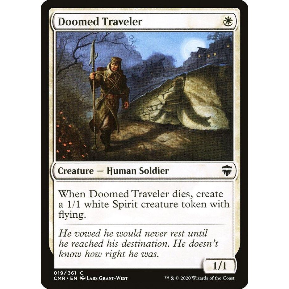 Image for Doomed Traveler (19) (CMR) - Magic: The Gathering