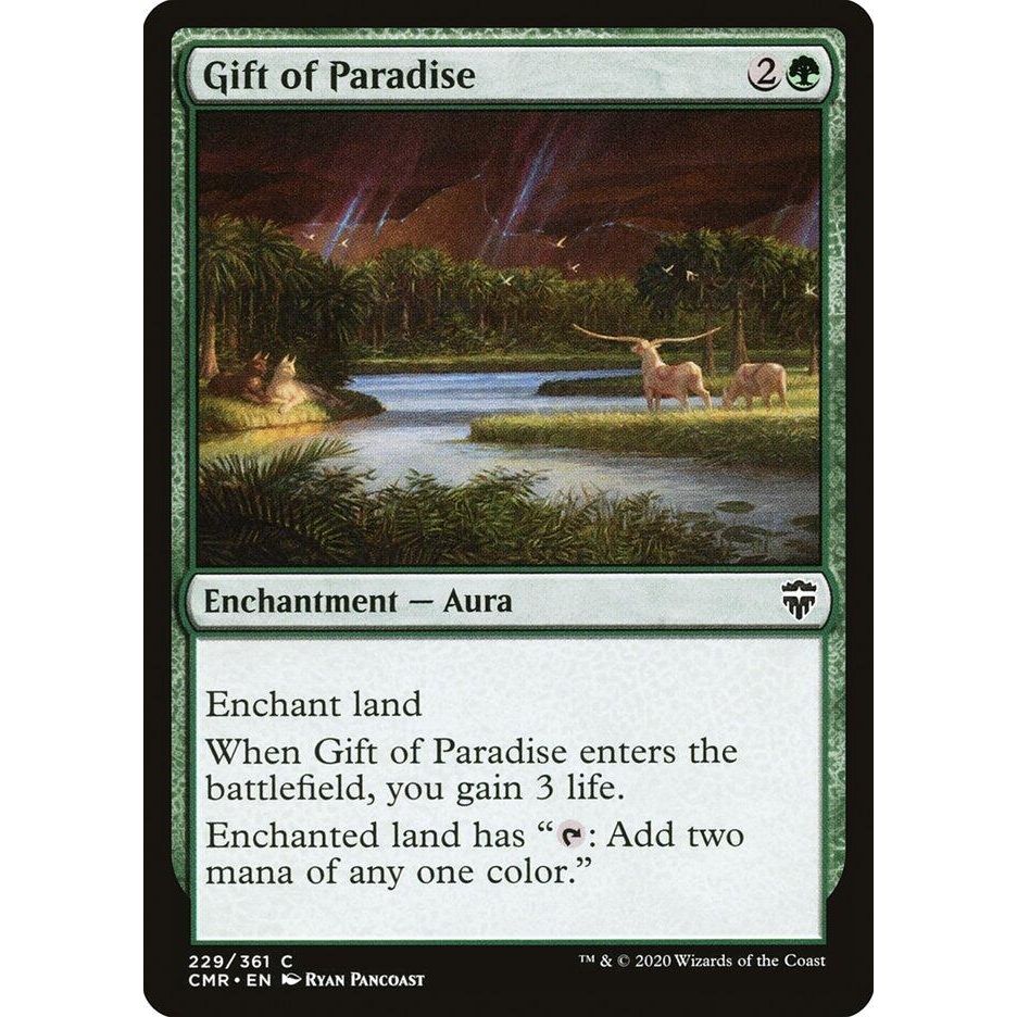 Image for Gift of Paradise (229) (CMR) - Magic: The Gathering