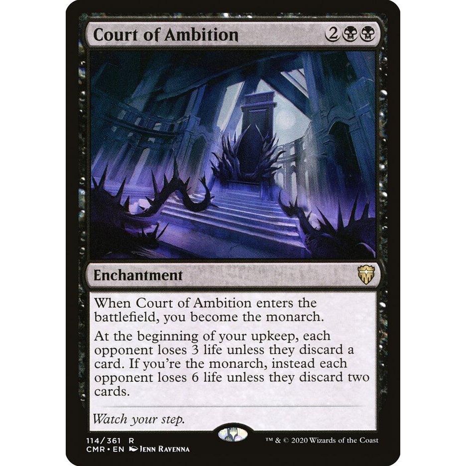 Image for Court of Ambition (114) (CMR) - Magic: The Gathering