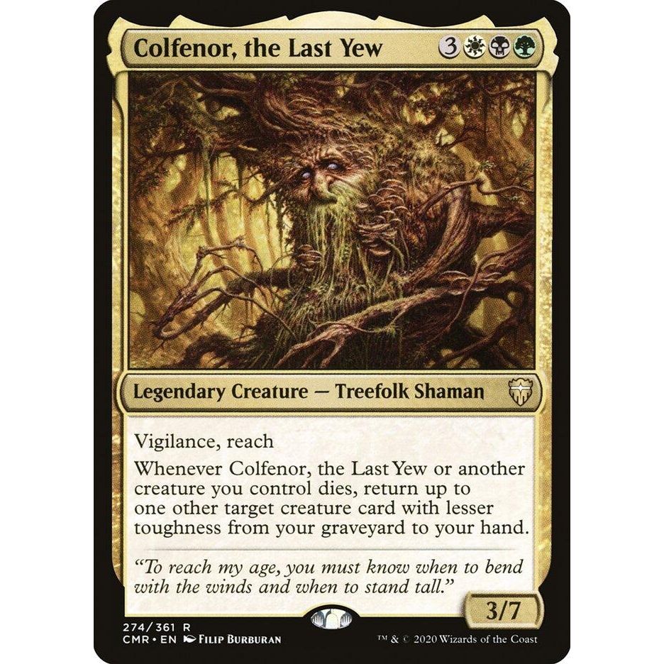 Image for Colfenor, the Last Yew (274) (CMR) - Magic: The Gathering