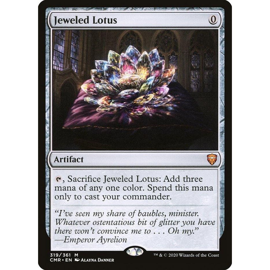 Image for Jeweled Lotus (319) (CMR) - Magic: The Gathering