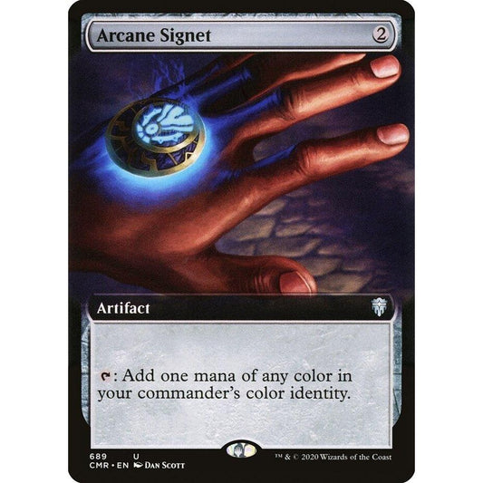Image for Arcane Signet (Extended Art) (689) (CMR) - Magic: The Gathering