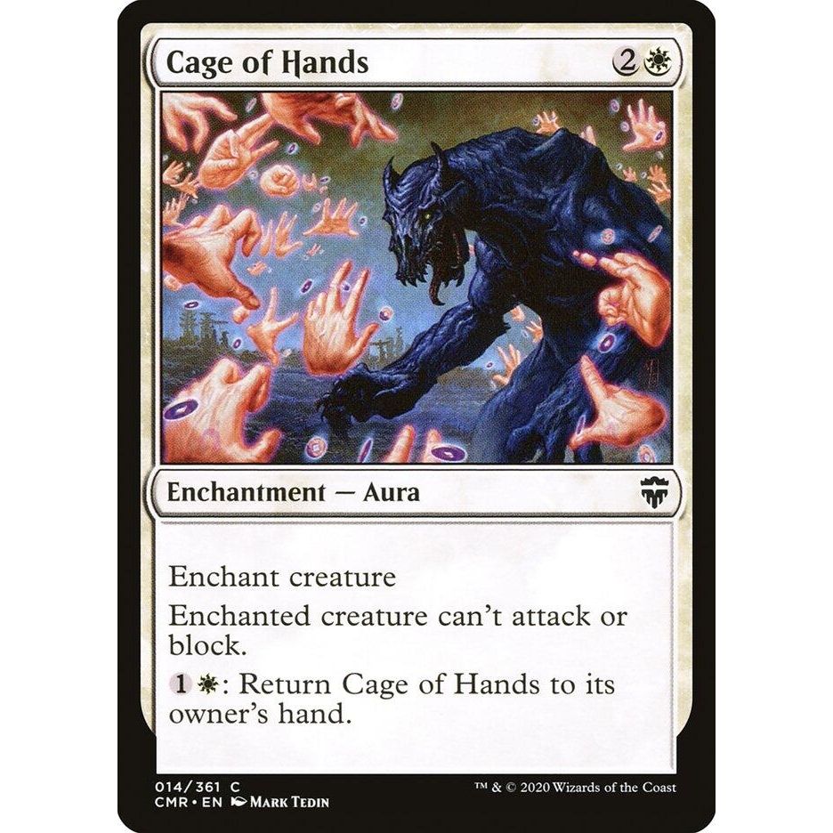Image for Cage of Hands (14) (CMR) - Magic: The Gathering