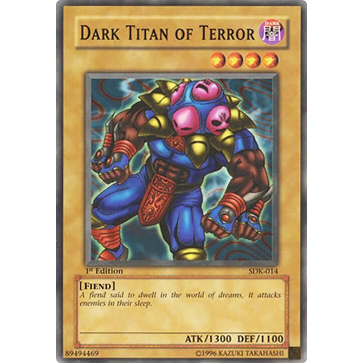 Image for Dark Titan of Terror (SDK-014) (SDK) - YuGiOh