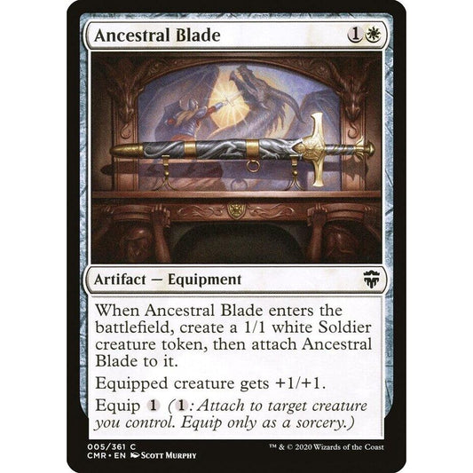 Image for Ancestral Blade (5) (CMR) - Magic: The Gathering