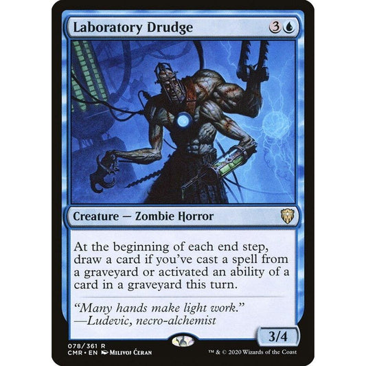 Image for Laboratory Drudge (78) (CMR) - Magic: The Gathering