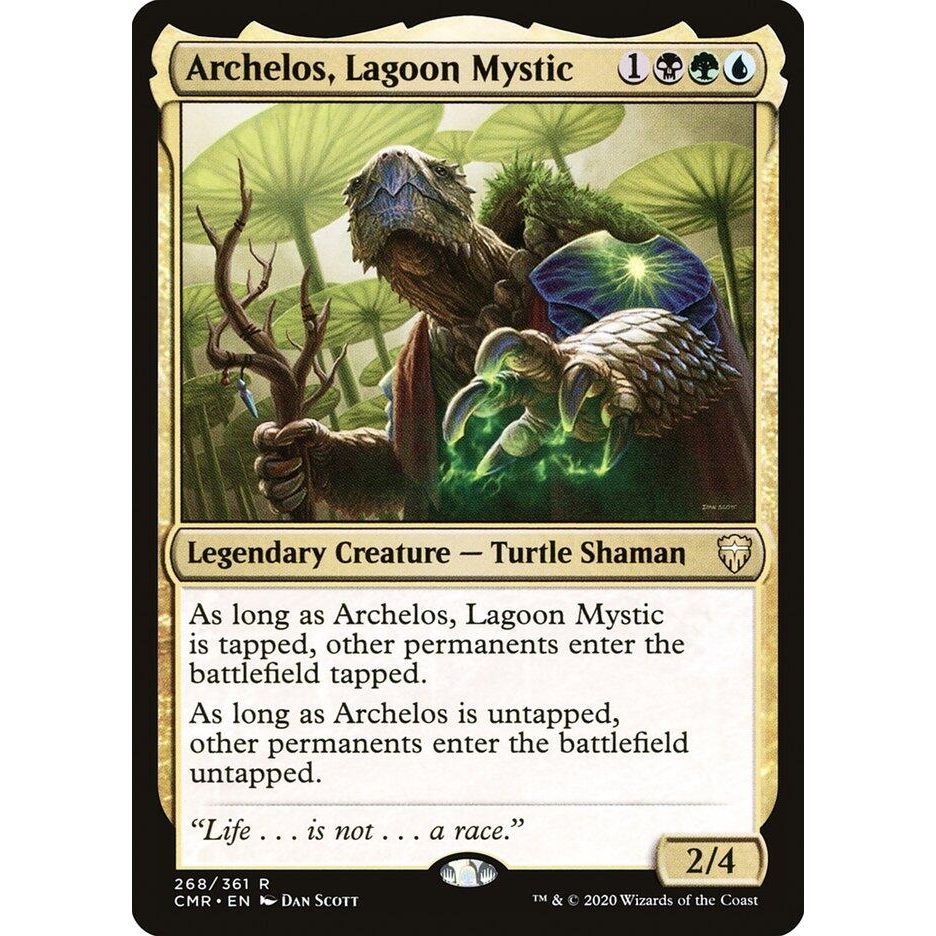 Image for Archelos, Lagoon Mystic (268) (CMR) - Magic: The Gathering