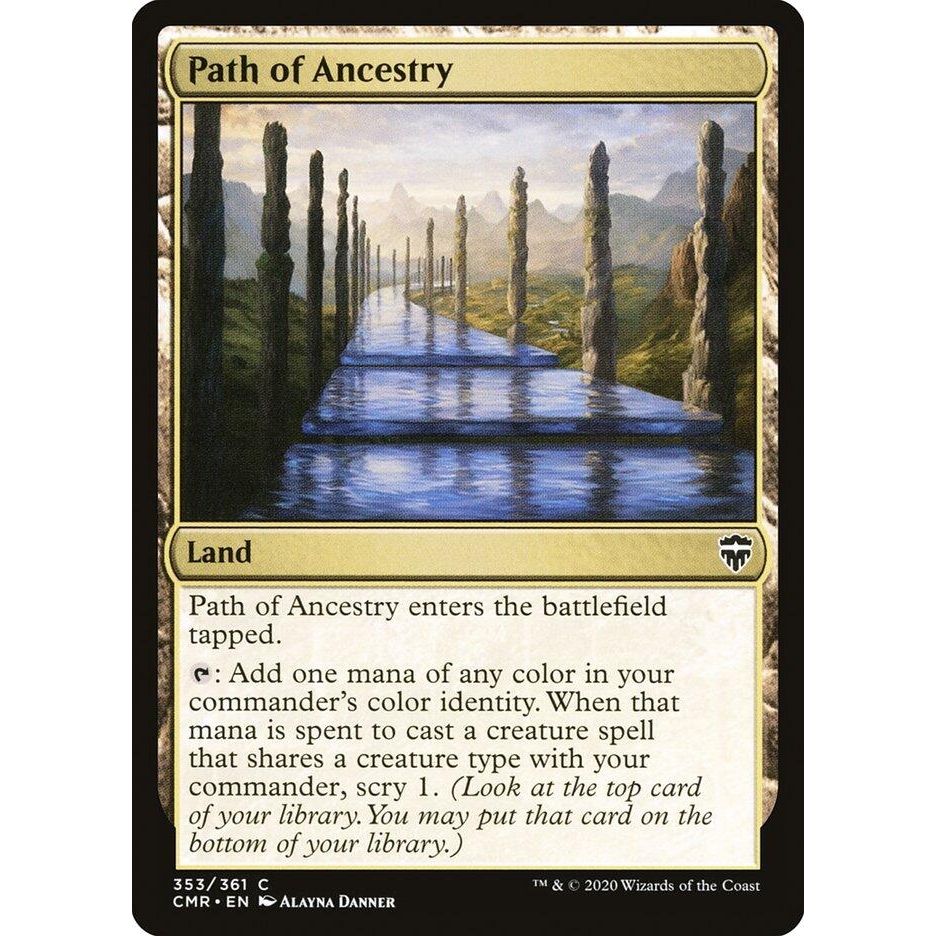 Image for Path of Ancestry (353) (CMR) - Magic: The Gathering