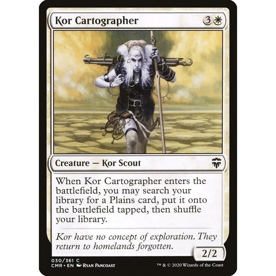 Image for Kor Cartographer (30) (30) (CMR) - Magic: The Gathering