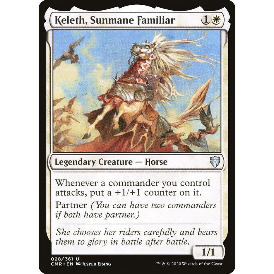Image for Keleth, Sunmane Familiar (28) (CMR) - Magic: The Gathering