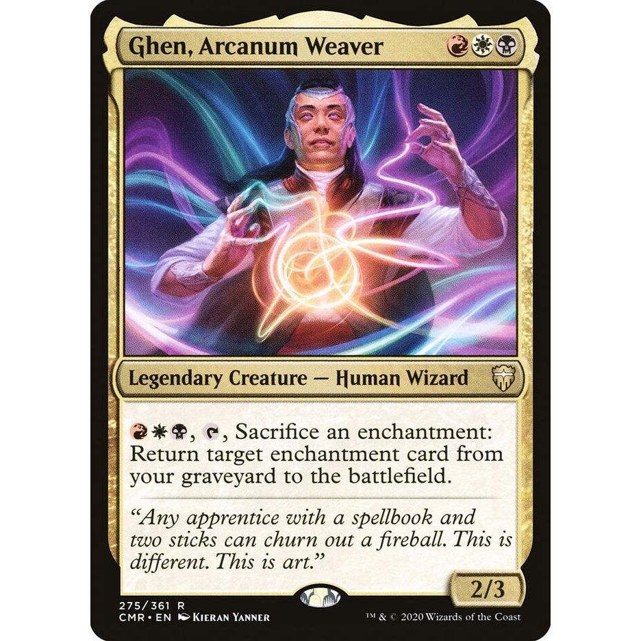 Image for Ghen, Arcanum Weaver (275) (CMR) - Magic: The Gathering