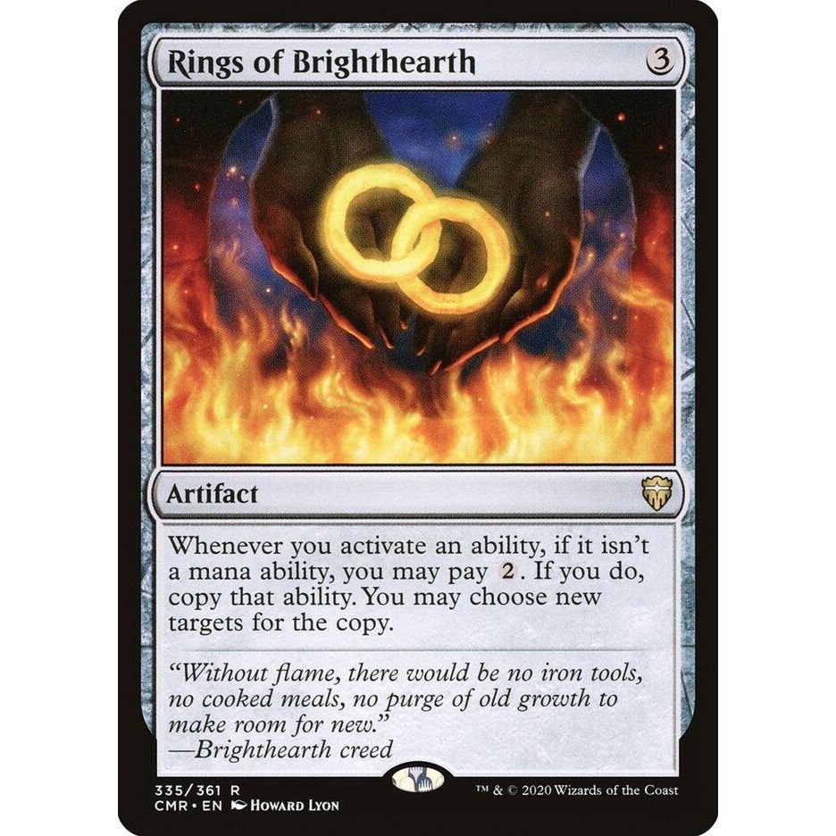 Image for Rings of Brighthearth (335) (CMR) - Magic: The Gathering