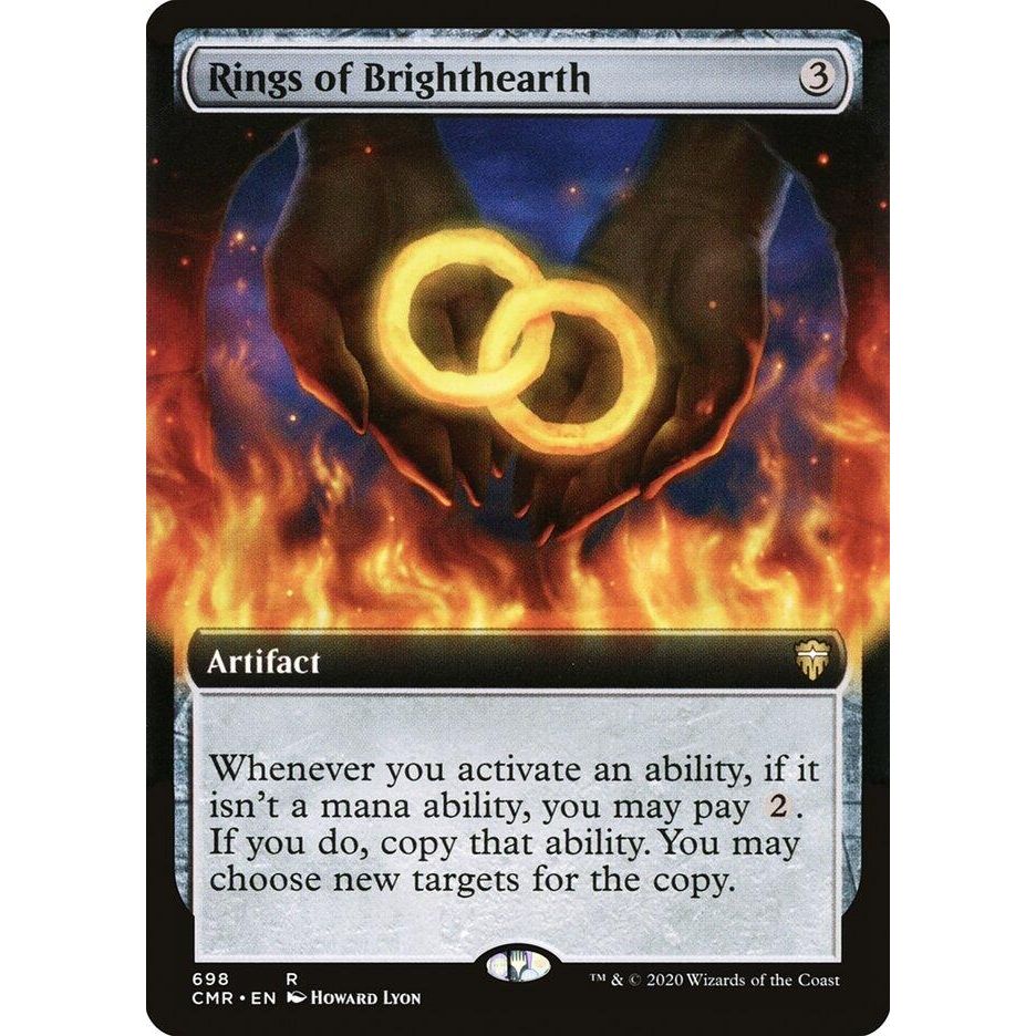 Image for Rings of Brighthearth (Extended Art) (698) (CMR) - Magic: The Gathering