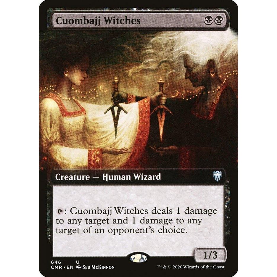 Image for Cuombajj Witches (Extended Art) (646) (CMR) - Magic: The Gathering