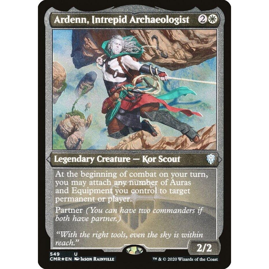 Image for Ardenn, Intrepid Archaeologist (Foil Etched) (549) (CMR) - Magic: The Gathering