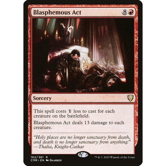 Image for Blasphemous Act (162) (CMR) - Magic: The Gathering
