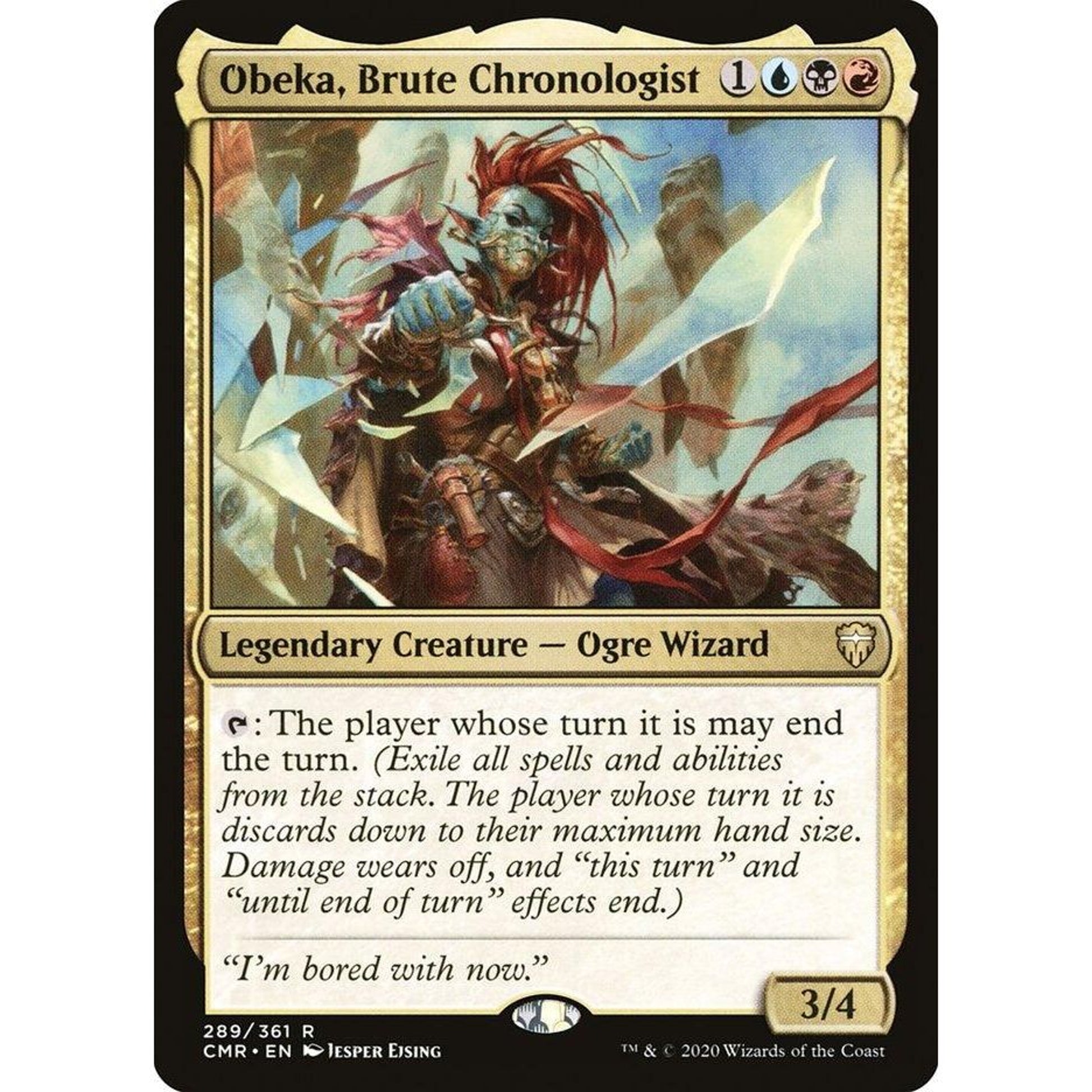 Image for Obeka, Brute Chronologist (289) (CMR) - Magic: The Gathering
