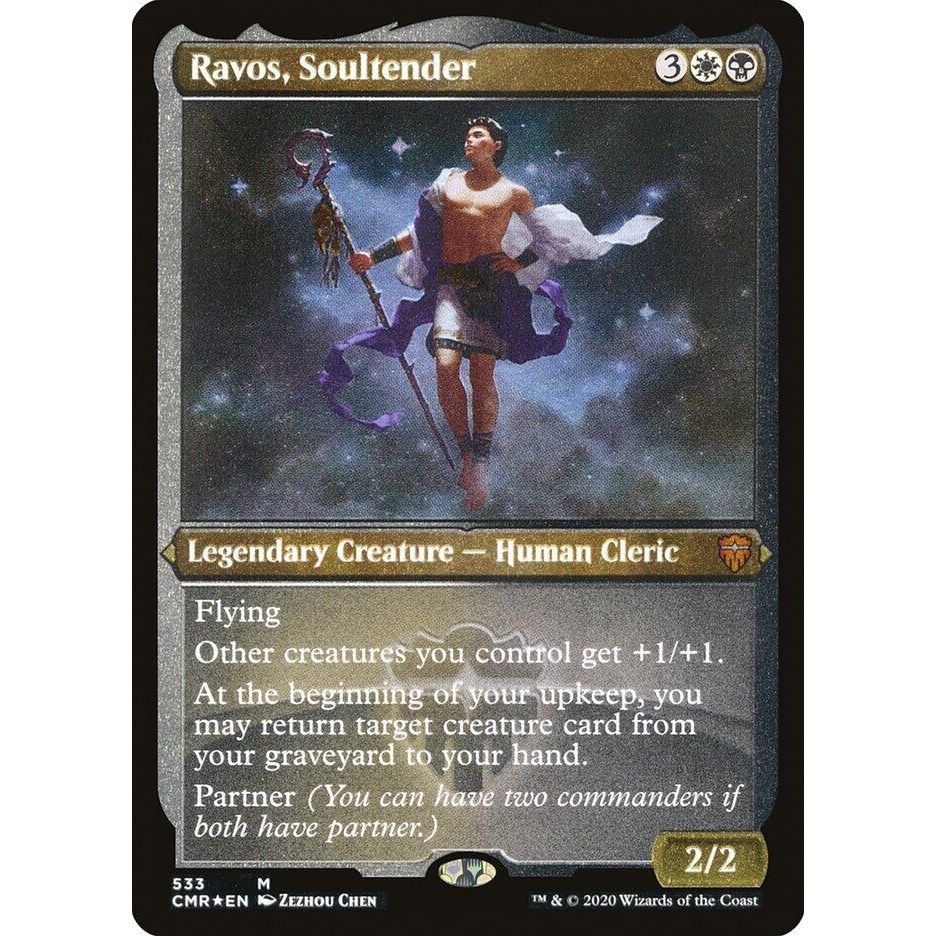 Image for Ravos, Soultender (Foil Etched) (533) (CMR) - Magic: The Gathering