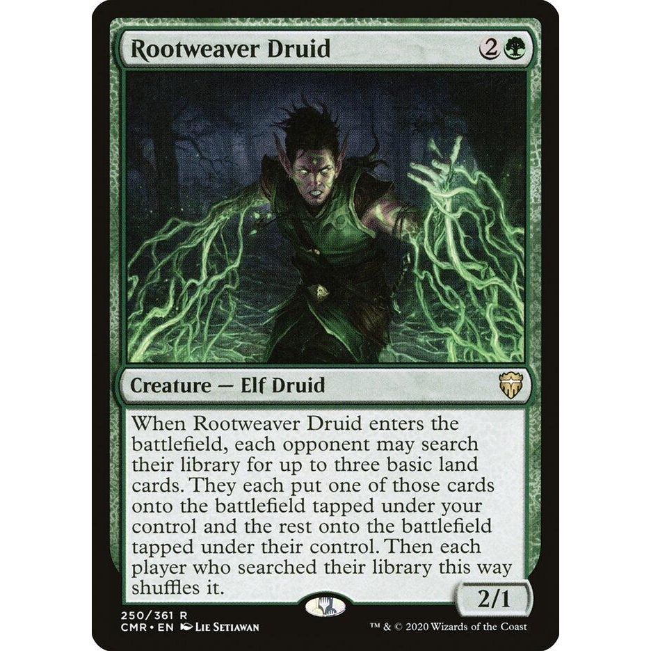 Image for Rootweaver Druid (250) (CMR) - Magic: The Gathering