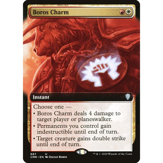 Image for Boros Charm (Extended Art) (687) (CMR) - Magic: The Gathering