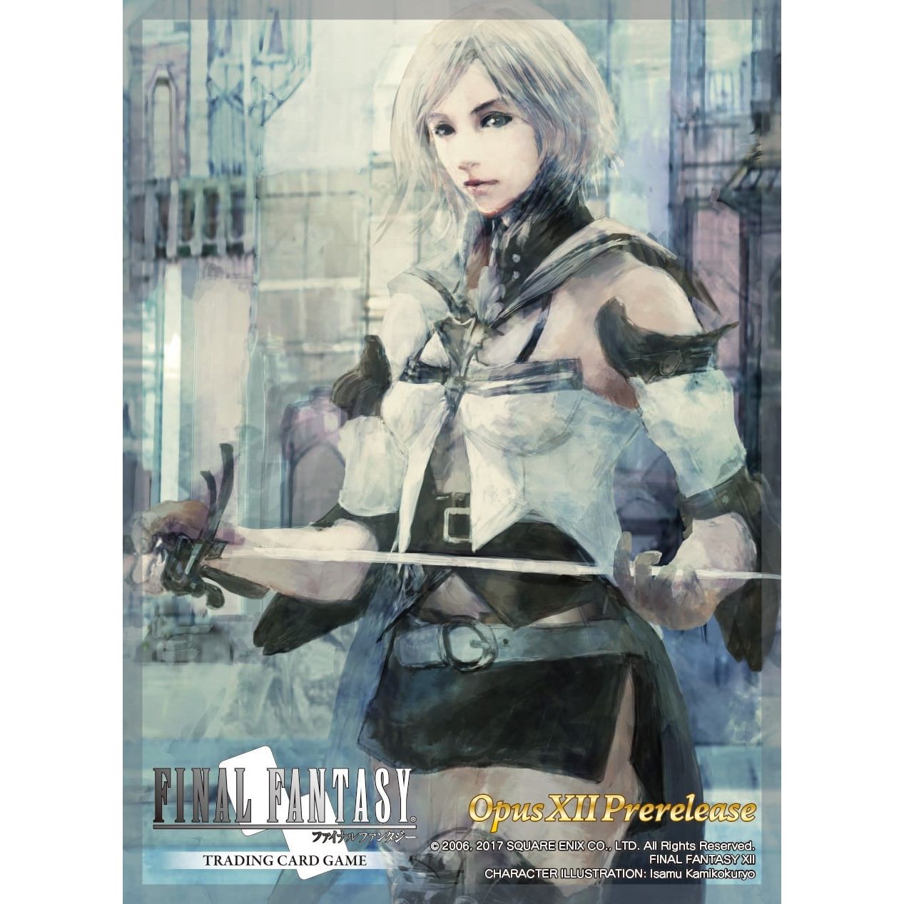 Image for Final Fantasy TCG: Opus XII Prerelease Sleeves - Princess Ashe (60-Pack) - Card Sleeves